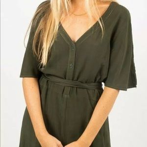 BNWT LACAUSA Ingrid Jumpsuit in Cypress